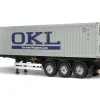 Tamiya 5637740ft Container 3-Achs Auflieger, Bausatz, 1:14