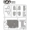 Tamiya 319007341GG-Teile Trittstufen Scania 770 S