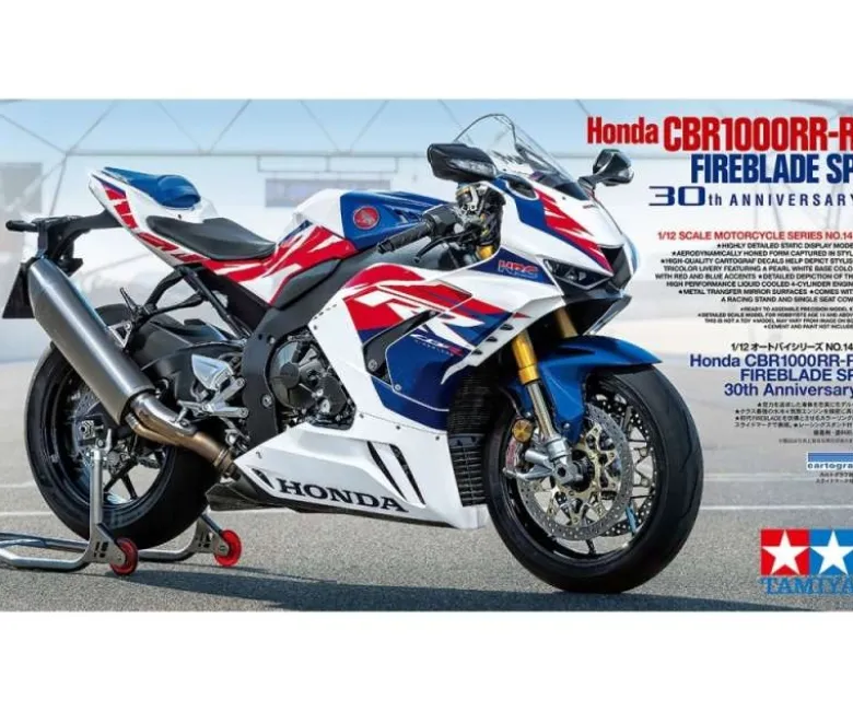 Tamiya 14141Honda CBR 1000RR-R Fireblade SP 30 Jahre 1:12 Modellbausatz