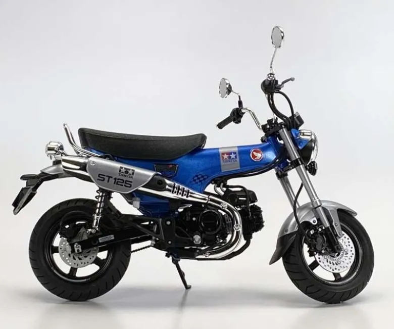 Tamiya 14142Honda Dax 125 TAMIYA Edition, Modellbausatz 1:12