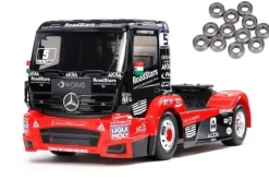 Tamiya 58683KUMercedes Race Truck MP4 4WD TT-01E 1:14 Bausatz + Lager