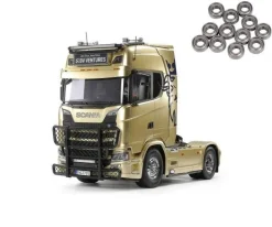 Tamiya 56379KUScania 770 S 4x2 Truck Bausatz, 1:14 inkl. Kugellager