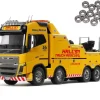 Tamiya 56362KUVolvo FH16 Globetrotter 8x4 Abschlepper 1:14 + Kugellager