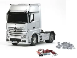 Tamiya 56335LEDKUMercedes Benz Actros 1851 GigaSpace inkl. LED und Kugellager