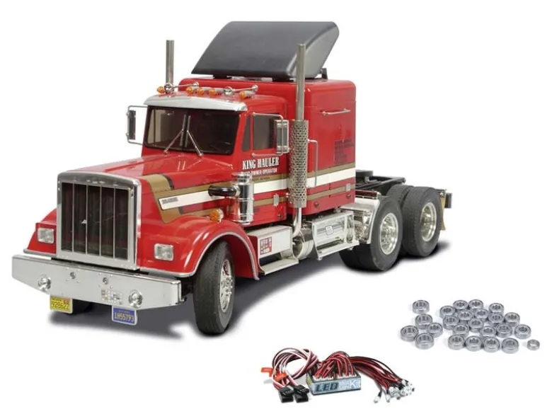 Tamiya 56301LEDKUTruck King Hauler inkl. LED und Kugellager