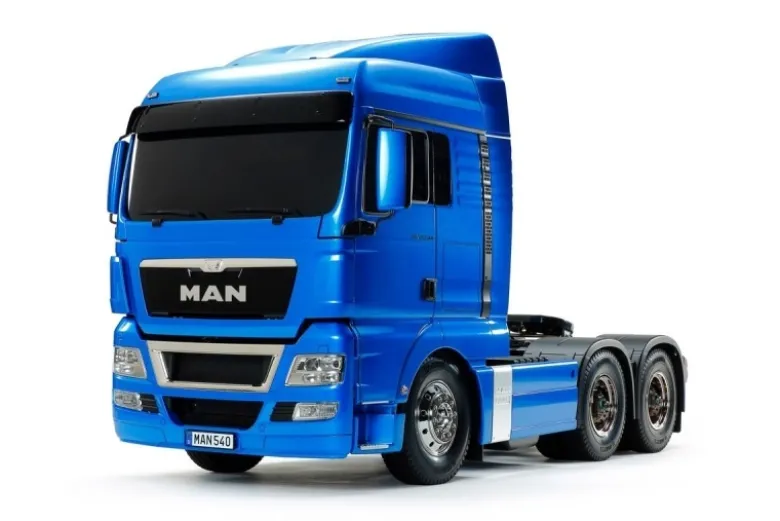 Tamiya 56370MAN TGX 26.540 3-Achs 6x4 Hellblau Metallic 1:14 RC Bausatz