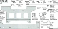 Tamiya 309400569Metallteile-Beutel für Scania 56318