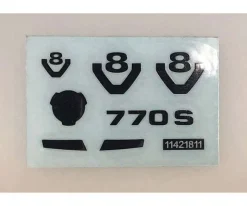 Tamiya 311421811Metall-Transfer Sticker Scania 770S