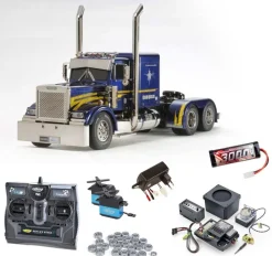 Tamiya 56344MFCGrand Hauler Customized Komplettset inkl. MFC-01, Lager mit Carbon-Look Steuerung