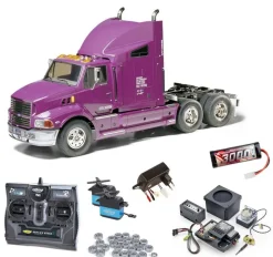 Tamiya 56309MFCTruck Ford Aeromax Komplettset inkl. MFC-01, Kugellager mit Carbon-Look Steuerung