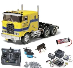 Tamiya 56304MFCTruck Globe Liner Komplettset inkl. MFC-01, Kugellager mit Carbon-Look Steuerung