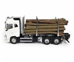 Tamiya 56360MFCVolvo FH16 Globetrotter 750 Timber Truck 1:14 Set mit MFC-03 mit Carbon-Look Steuerung