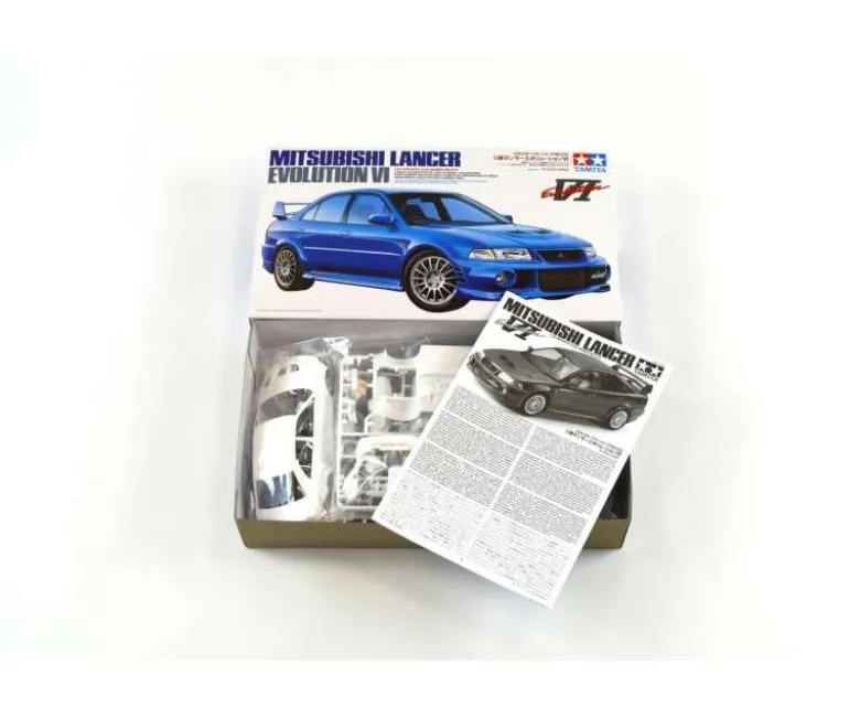 Tamiya 24213Mitsubishi Lancer Evolution VI, Plastikbausatz, 1:24