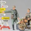 Tamiya 35241MOTORRAD-SAN 1:35