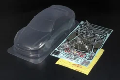Tamiya 51340Nissan GT-R Karosserie (klar) + Body Parts 1:10 Tourenwagen