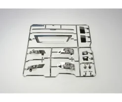 Tamiya 319115274N-Teile Reflektoren/Grill chrom 56325