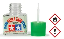 Tamiya 87038Plastikkleber 40ml extradünn Tamiya