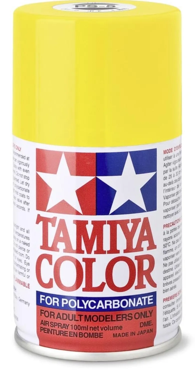 Tamiya 86006PS-6 Gelb Polycarbonat 100ml