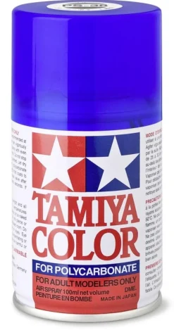 Tamiya 86038PS-38 Translucent Blau Polycarbonat 100ml