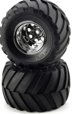 Tamiya 309805619Reifen & Felgen (hinten, 2 Stk.) Wild Willy 2 12mm