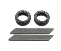 Tamiya 54861Reifen 26mm Rally Block weich für 1/10 Onroad inkl. Einlage
