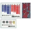 Tamiya 12637Renngurte-Set A, Plastikbausatz, 1:20