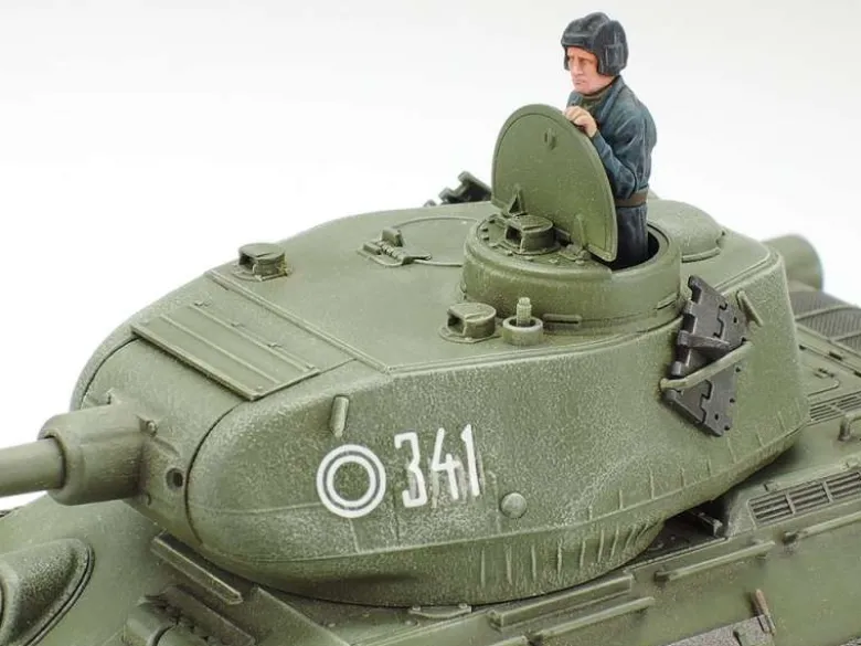 Tamiya 32599Russischer Mittlerer Panzer T-34/85, Plastikbausatz, 1:48