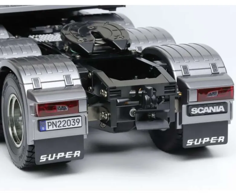 Tamiya 56376Scania 770S 8x4/4 Truck 1:14 Gun Metall Lackierung