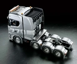 Tamiya 56376Scania 770S 8x4/4 Truck 1:14 Gun Metall Lackierung