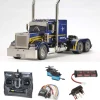 Tamiya 56344SETGrand Hauler Customized 1:14 Truck 2,4GHz Komplett-Set mit Carbon-Look Steuerung