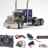 Tamiya 56344SET2Grand Hauler Customized Komplettset + LED, Kugellager mit Carbon-Look Steuerung