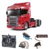 Tamiya 56323SETScania R620 3-Achs 6x4 1/14 2,4GHz Komplettset mit Carbondesign Steuerung