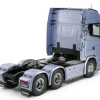 Tamiya 56368SET2Scania 770 S V8 6x4 1/14 Truck Bausatz Set + LED & Lager mit Carbon-Look Funke