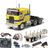 Tamiya 56304SETTRTruck Globe Liner komplett inkl. Flachbett, LED, Kugellager mit Carbon-Look Steuerung