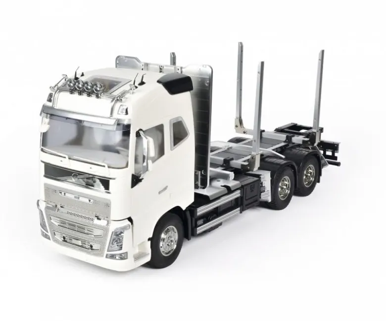 Tamiya 56360SET2Volvo FH16 Globetrotter 750 6x4 Set mit Rungenanhänger 1:14
