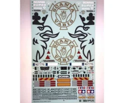 Tamiya 311421810Sticker-Satz für SCANIA S770 56368