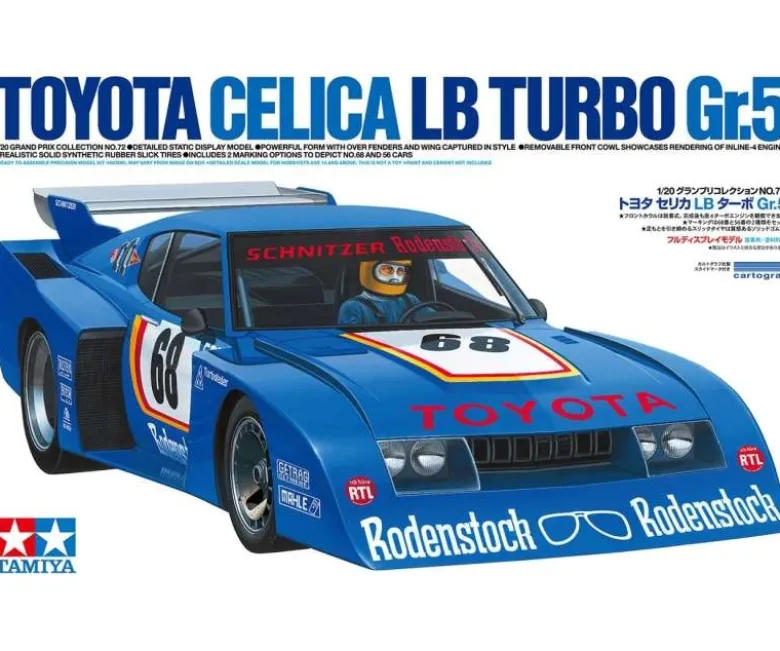 Tamiya 20072Toyota Celica LB Turbo Gr.5, Plastikbausatz, 1:20