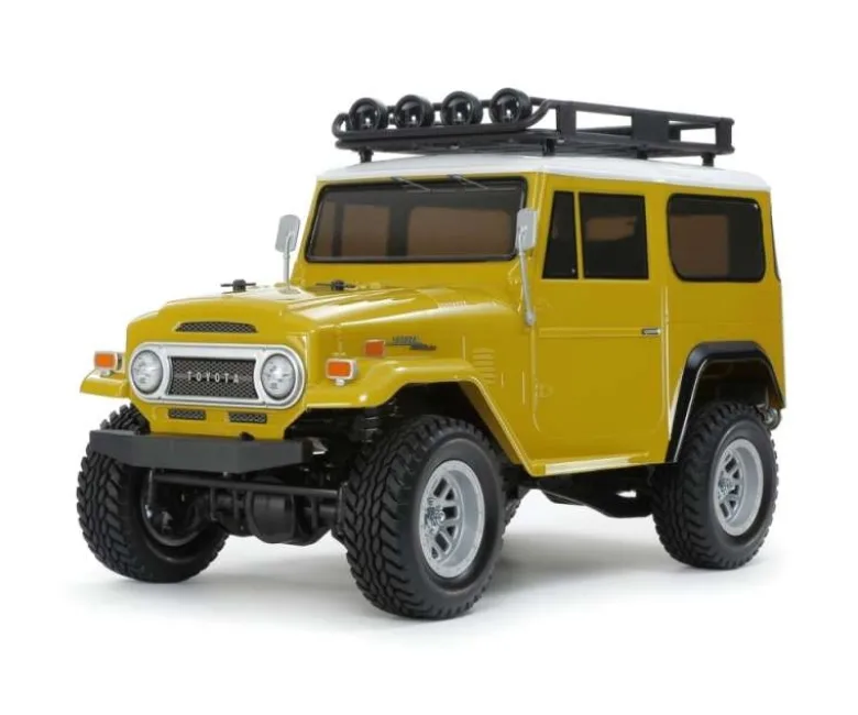 Tamiya 47490Toyota Land Cruiser 40 4WD Geländewagen CC-02 1:10 Bausatz inkl. lackierter Karosserie