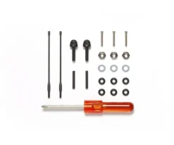 Tamiya 565551:14 Truck Metall-Antennen-Set (2 Stück)
