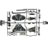 Tamiya 51528TT-02 B-Teile Querlenker/Aufhängung