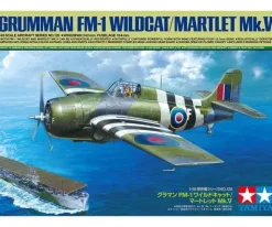 Tamiya 61126US Grumamn FM-1 Wildcat/Martlet Mk.V, Plastikbausatz, 1:48