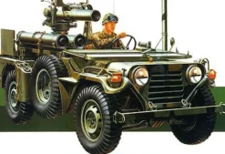 Tamiya 35125US M151A2 Ford MUTT m.TOW-Rak.(1), Plastikbausatz, 1:35