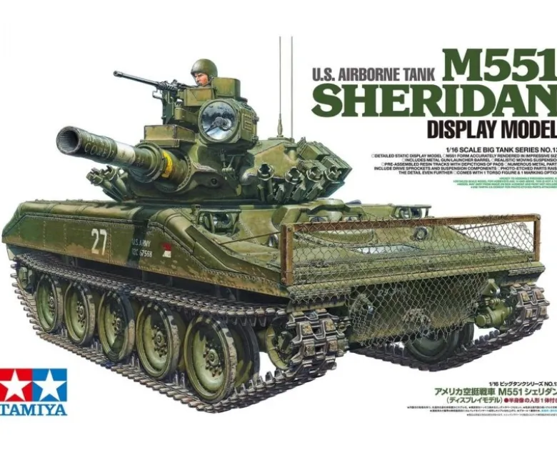 Tamiya 36213US M551 Sheridan Standmodell 1:16
