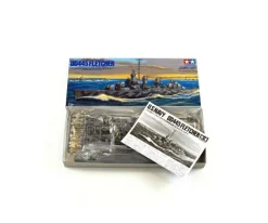Tamiya 78012US Zerstörer DD445 Fletcher, Plastikbausatz, 1:350