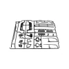 Tamiya 319225228U-Teile Spiegel/Wischer Scania 770S 56368