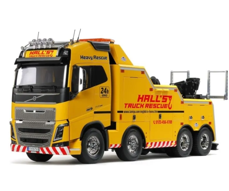 Tamiya 56362Volvo FH16 Globetrotter 750 8x4 Abschleppwagen 1/14 Truck