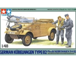 Tamiya 32501WWII Deutscher Kübelwagen Typ 82 Pkw.K1, Bausatz, 1:48