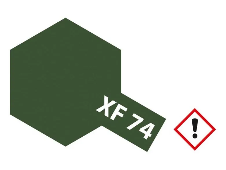 Tamiya 81774XF-74 Braunoliv matt (Oliv.Drab) JGSDF 10ml Acrylfarbe