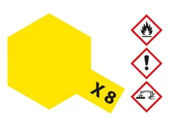 Tamiya 81008X-8 Zitronen-Gelb glänzend 23 ml Acrylfarbe