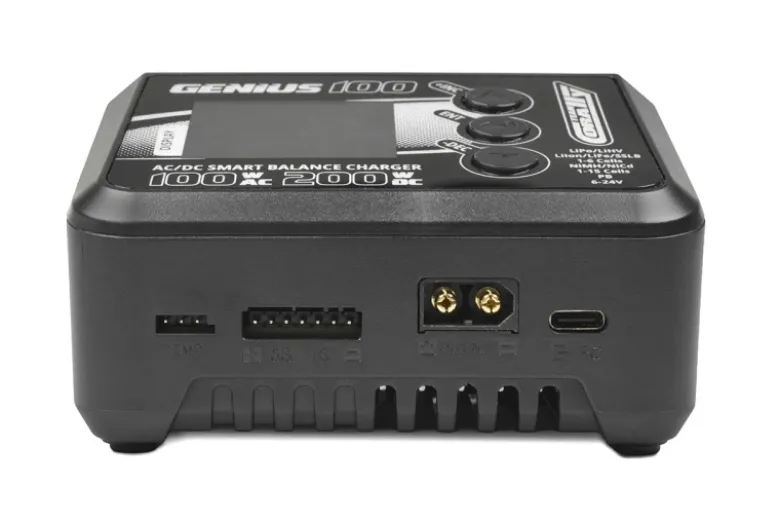 Team Corally C-51030-EUX-100 Smart-Ladegerät 100W AC / 200W DC - 20V PB 1x 6S LiXX oder 15 NiXX